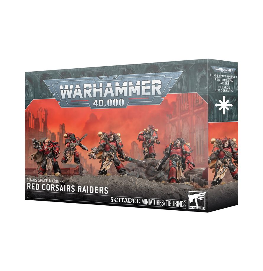 Chaos Space Marines: Red Corsairs Raiders | Gear Gaming Bentonville