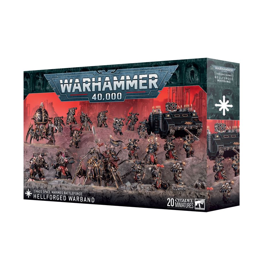 Chaos Space Marine: Hellforged Warband | Gear Gaming Bentonville