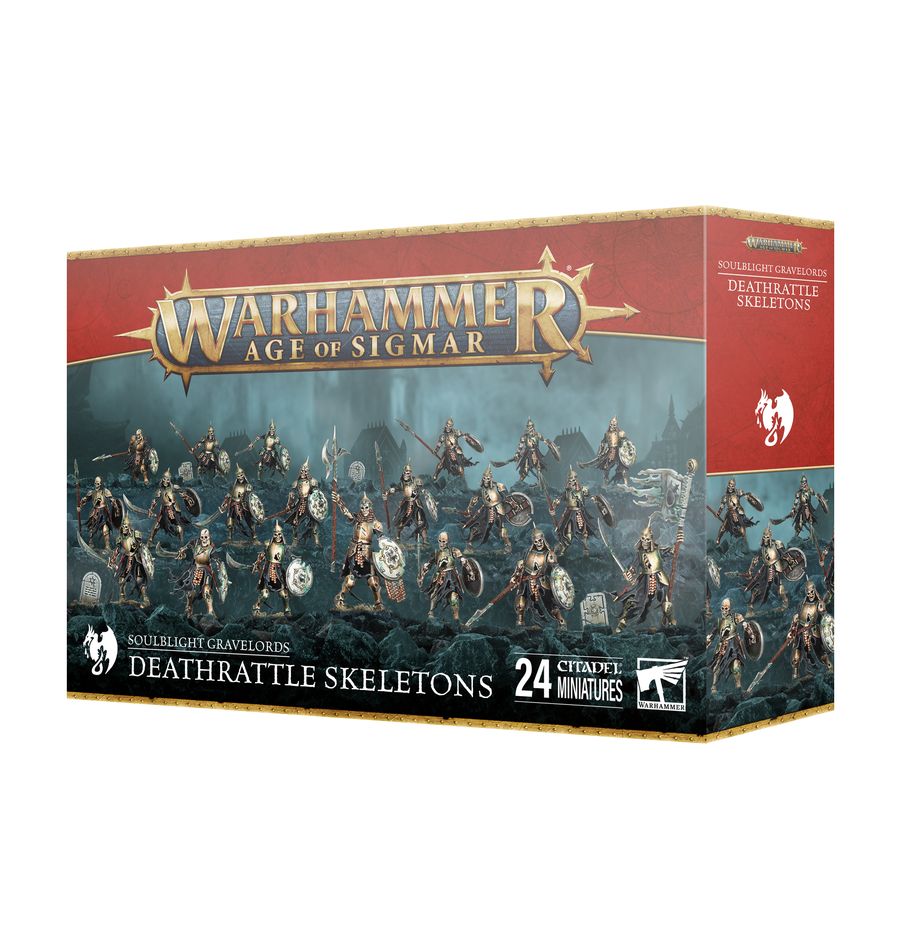 Warhammer: Age of Sigmar - Soulblight Gravelords: Deathrattle Skeletons | Gear Gaming Bentonville