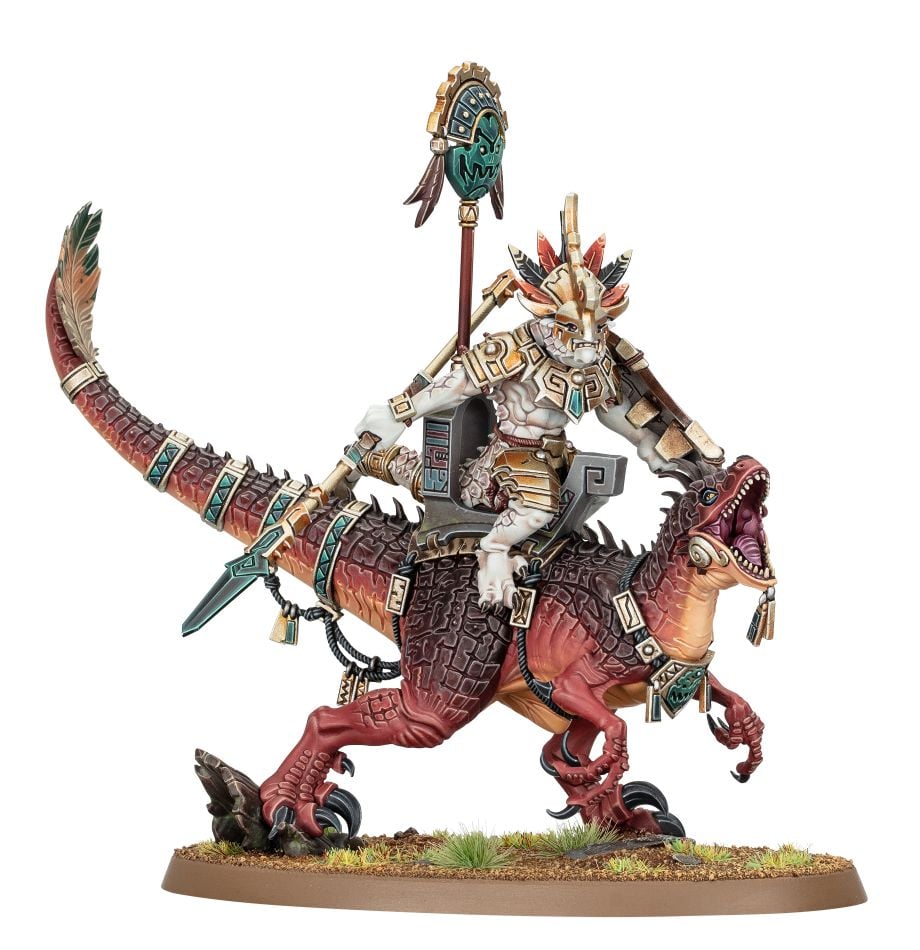 Warhammer - Age of Sigmar: Seraphon: Saurus Scar-Veteran On Aggradon | Gear Gaming Bentonville