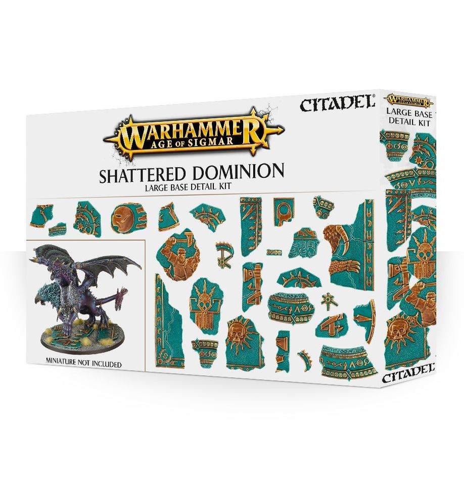Shattered Dominion Large Base Detail Kit | Gear Gaming Bentonville