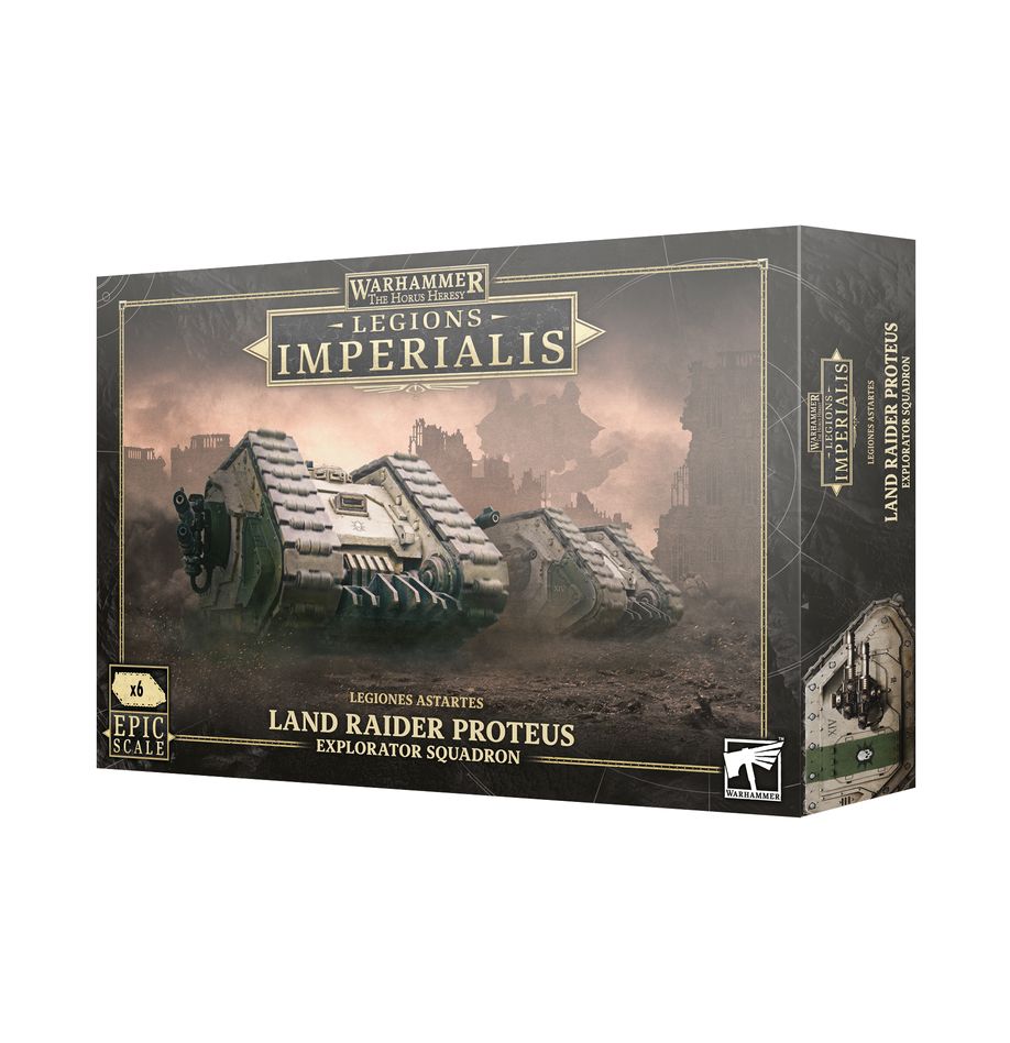 Legions Imperialis: Legiones Astartes Land Raider Proteus Explorator Squadron | Gear Gaming Bentonville