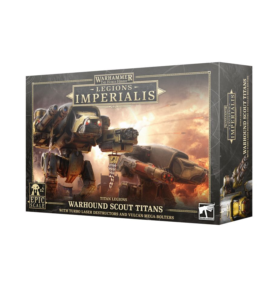 Legions Imperialis: Titan Legions Warhound Scout Titans | Gear Gaming Bentonville