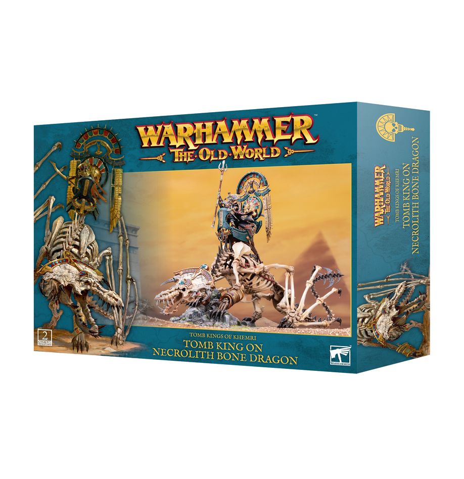 The Old World: Tomb King on Necrolith Bone Dragon | Gear Gaming Bentonville