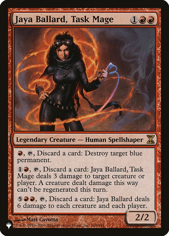 Jaya Ballard, Task Mage [The List] | Gear Gaming Bentonville