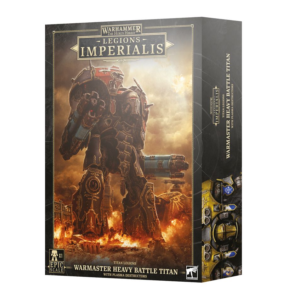 Legions Imperialis: Titans Legions Warmaster heavy Battle Titan With Plasma Destructors | Gear Gaming Bentonville