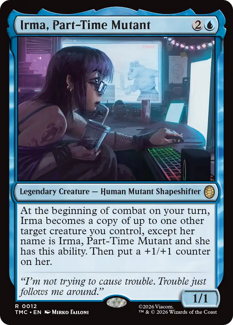Irma, Part-Time Mutant [Teenage Mutant Ninja Turtles Commander] | Gear Gaming Bentonville