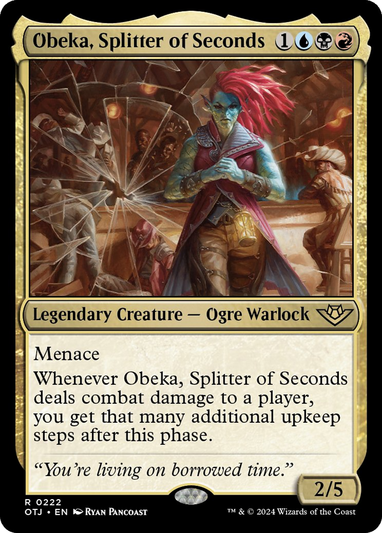 Obeka, Splitter of Seconds [Outlaws of Thunder Junction] | Gear Gaming Bentonville