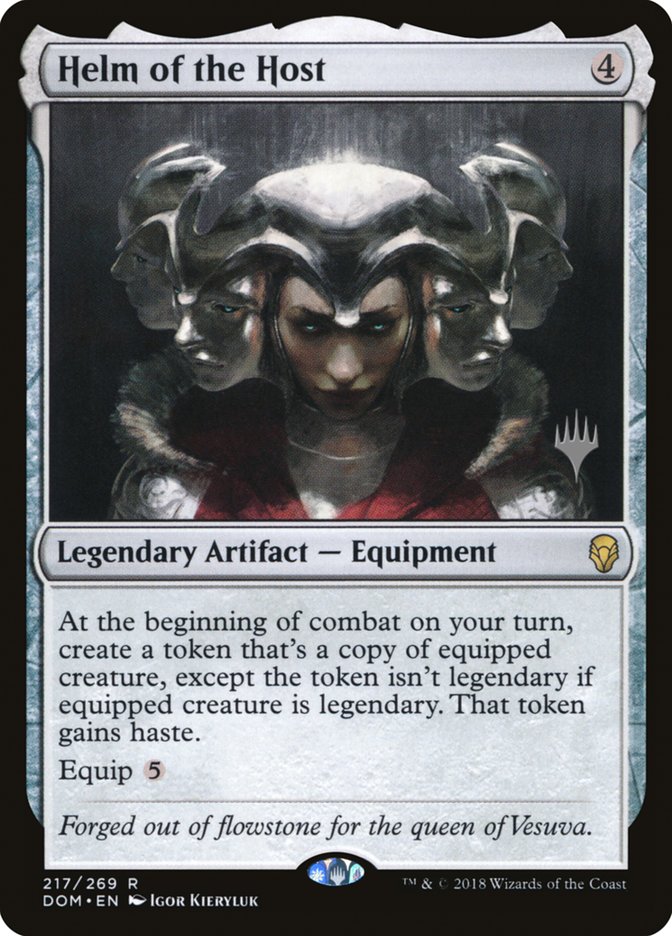 Helm of the Host (Promo Pack) [Dominaria Promos] | Gear Gaming Bentonville