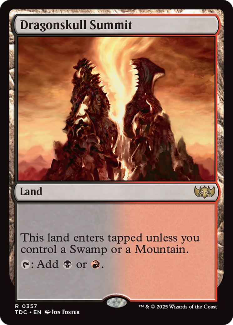Dragonskull Summit [Tarkir: Dragonstorm Commander] | Gear Gaming Bentonville