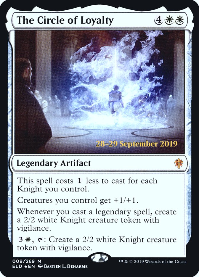 The Circle of Loyalty [Throne of Eldraine Prerelease Promos] | Gear Gaming Bentonville