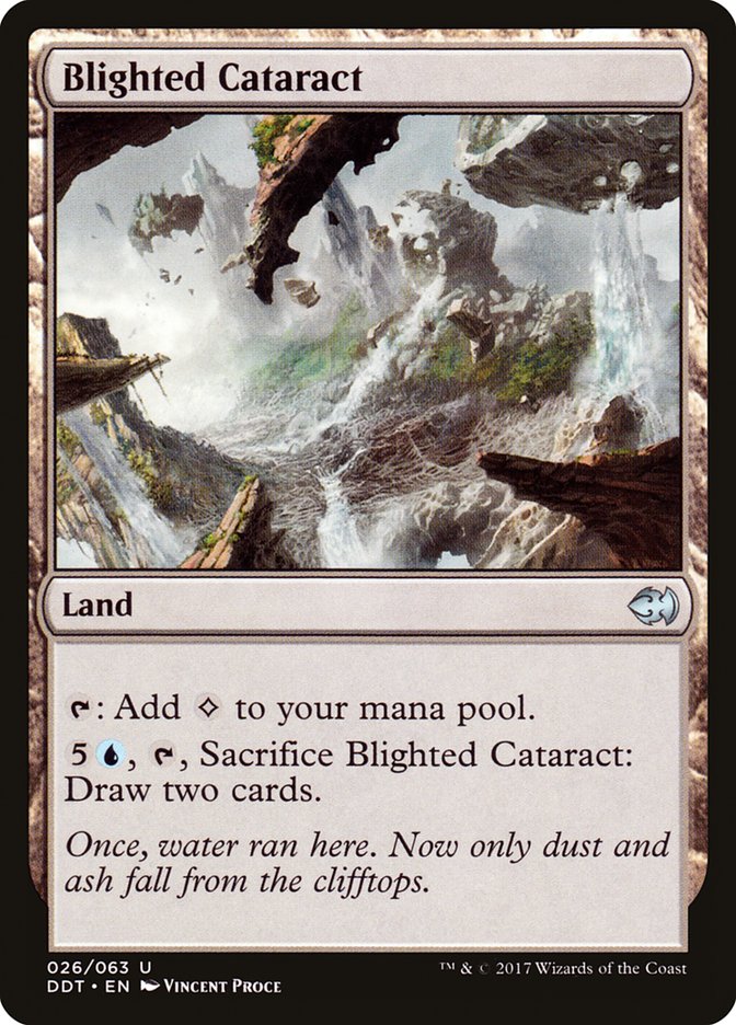 Blighted Cataract [Duel Decks: Merfolk vs. Goblins] | Gear Gaming Bentonville
