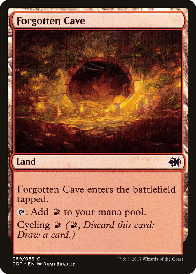 Forgotten Cave [Duel Decks: Merfolk vs. Goblins] | Gear Gaming Bentonville