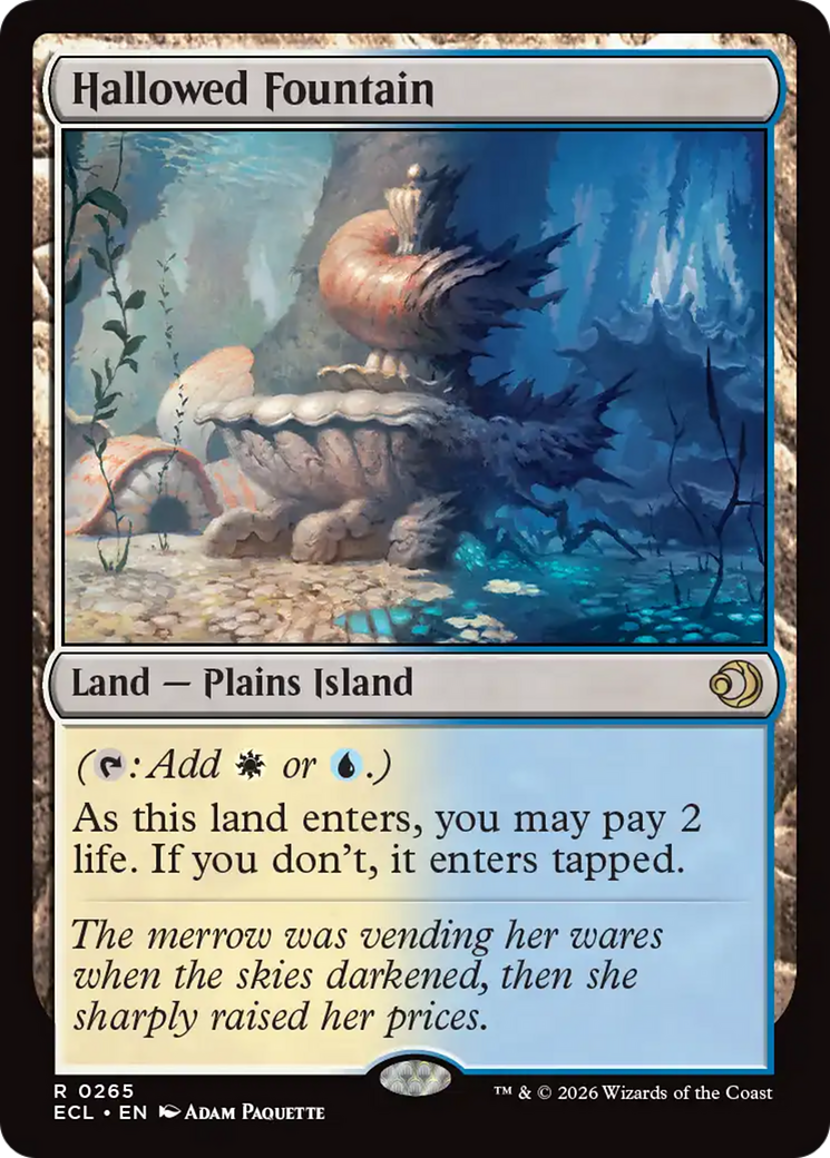 Hallowed Fountain [Lorwyn Eclipsed] | Gear Gaming Bentonville