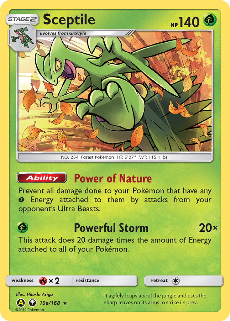 Sceptile (10a/168) [Alternate Art Promos] | Gear Gaming Bentonville