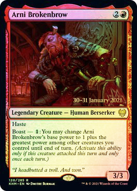 Arni Brokenbrow [Kaldheim Prerelease Promos] | Gear Gaming Bentonville