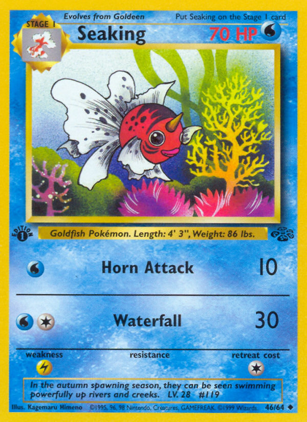 Seaking (46/64) [Jungle 1st Edition] | Gear Gaming Bentonville