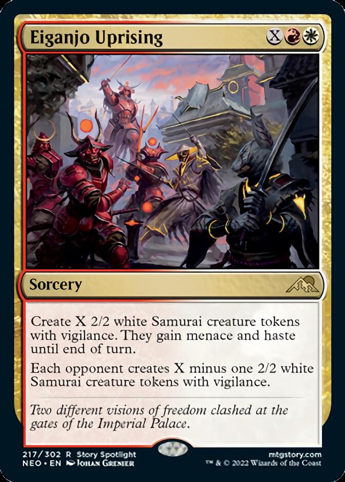 Eiganjo Uprising [Kamigawa: Neon Dynasty] | Gear Gaming Bentonville