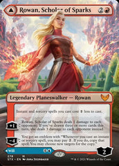 Rowan, Scholar of Sparks // Will, Scholar of Frost (Borderless) [Strixhaven: School of Mages] | Gear Gaming Bentonville