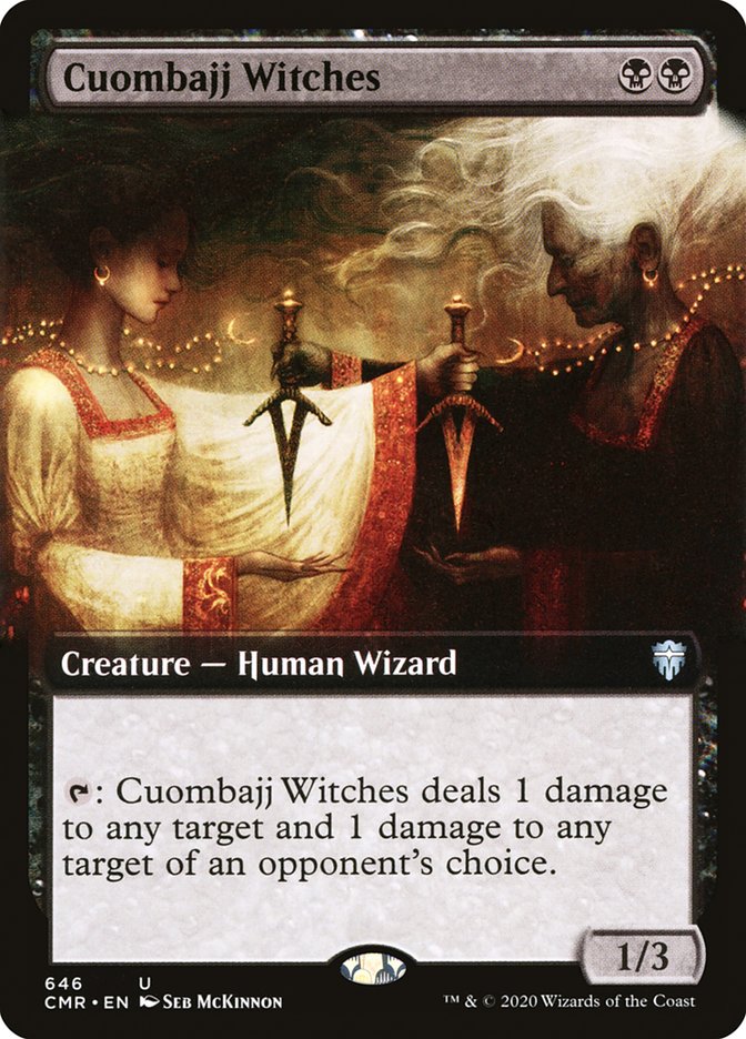 Cuombajj Witches (Extended Art) [Commander Legends] | Gear Gaming Bentonville
