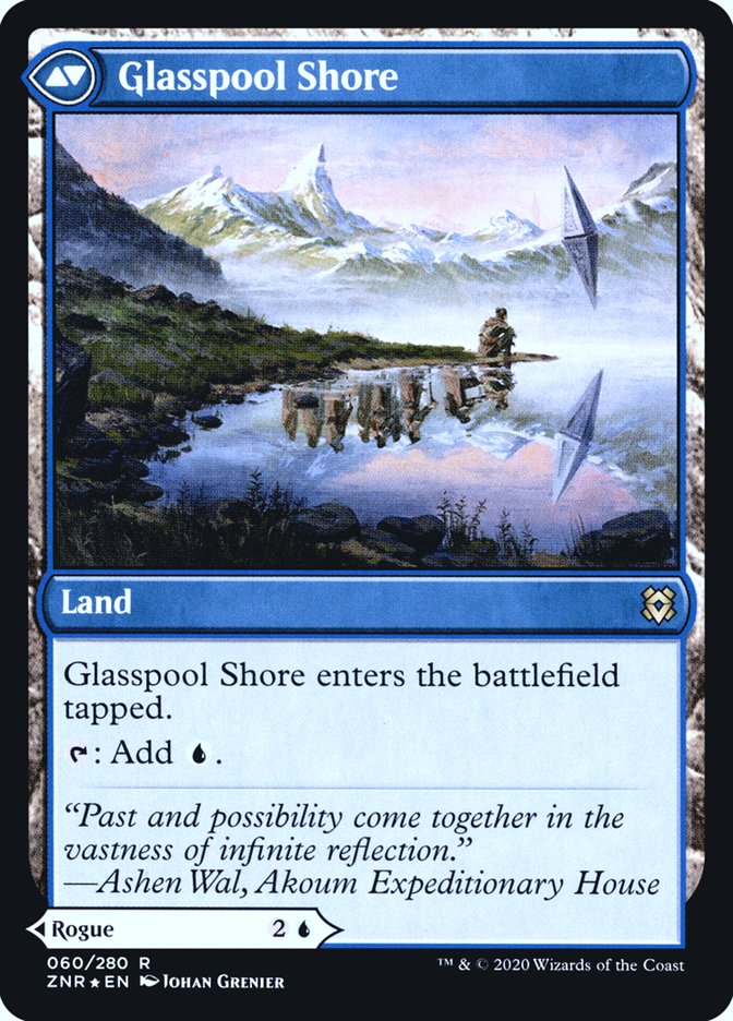 Glasspool Mimic // Glasspool Shore [Zendikar Rising Prerelease Promos] | Gear Gaming Bentonville