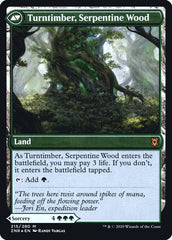 Turntimber Symbiosis // Turntimber, Serpentine Wood [Zendikar Rising Prerelease Promos] | Gear Gaming Bentonville