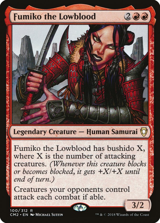 Fumiko the Lowblood [Commander Anthology Volume II] | Gear Gaming Bentonville