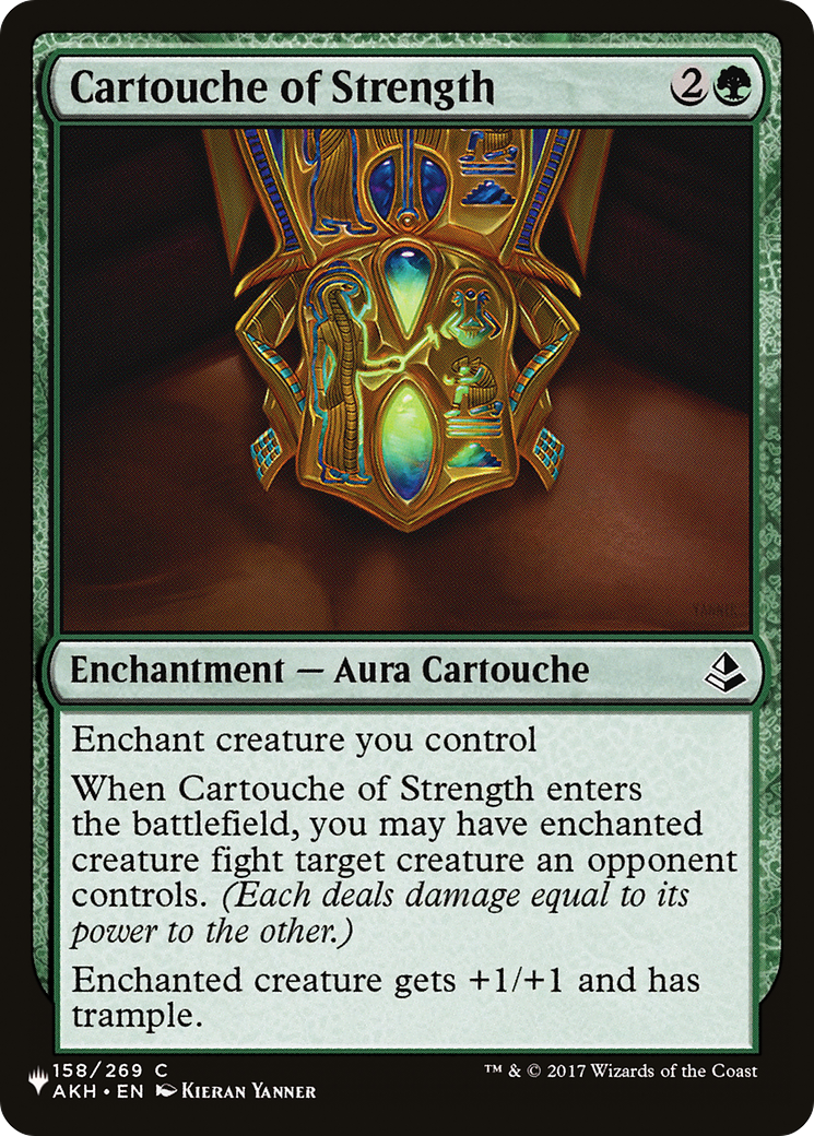 Cartouche of Strength [The List Reprints] | Gear Gaming Bentonville