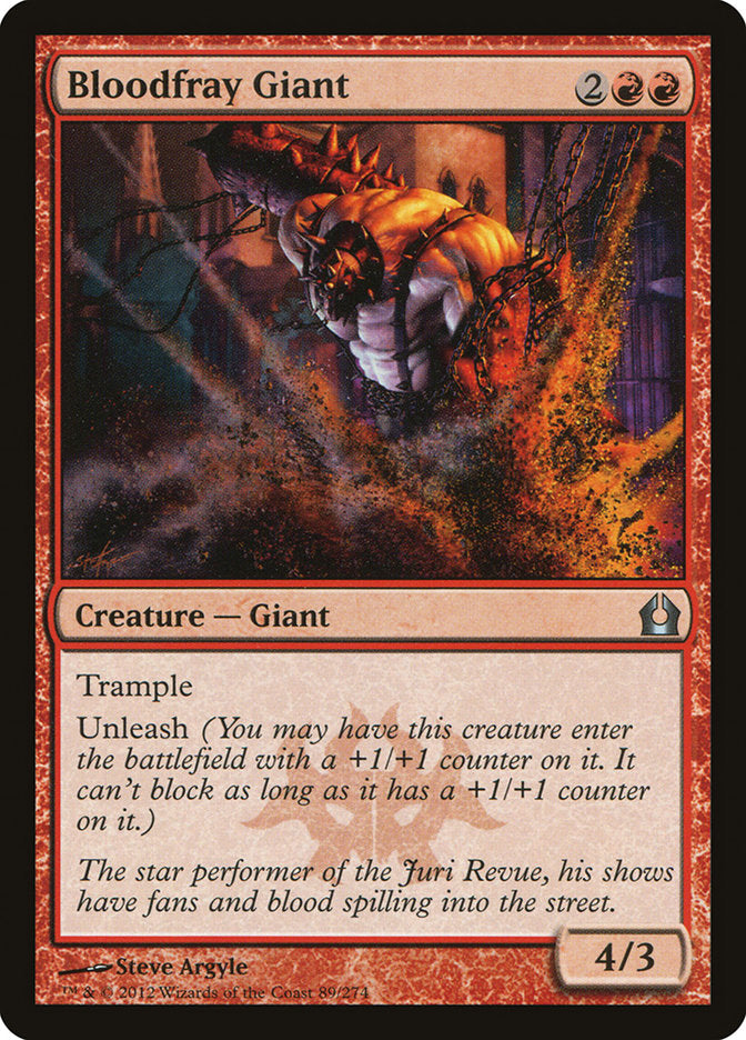 Bloodfray Giant [Return to Ravnica] | Gear Gaming Bentonville