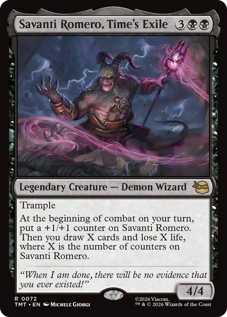 Savanti Romero, Time's Exile [Teenage Mutant Ninja Turtles] | Gear Gaming Bentonville