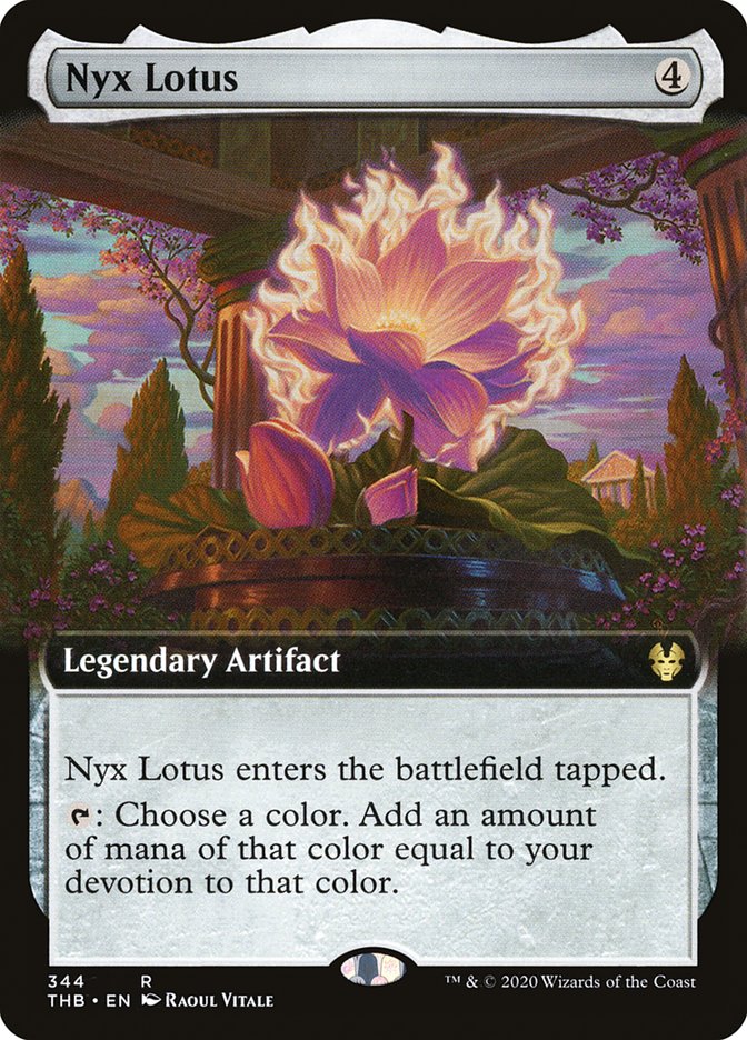 Nyx Lotus (Extended Art) [Theros Beyond Death] | Gear Gaming Bentonville