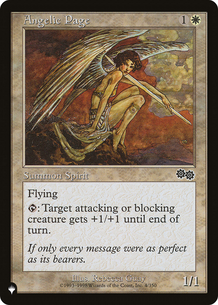 Angelic Page [The List Reprints] | Gear Gaming Bentonville