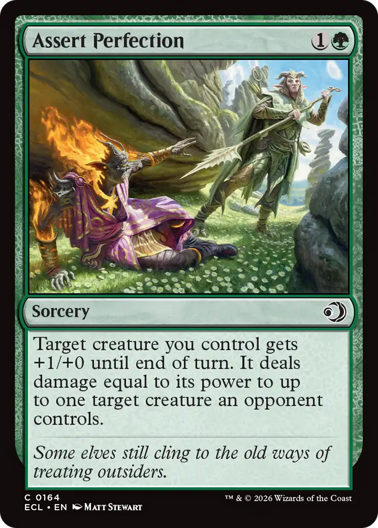 Assert Perfection [Lorwyn Eclipsed] | Gear Gaming Bentonville