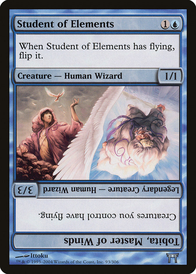 Student of Elements // Tobita, Master of Winds [Champions of Kamigawa] | Gear Gaming Bentonville