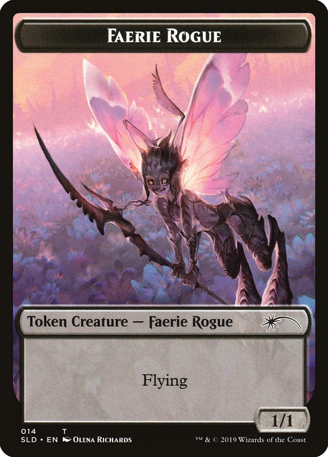 Faerie Rogue Token (014) [Secret Lair Drop Series] | Gear Gaming Bentonville