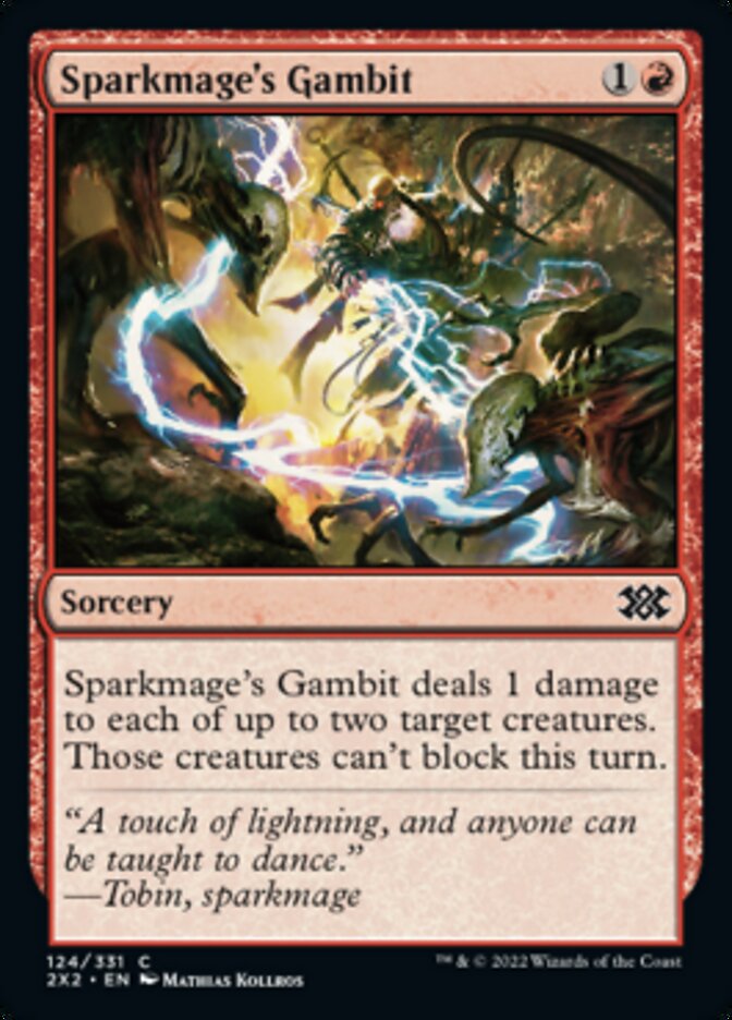 Sparkmage's Gambit [Double Masters 2022] | Gear Gaming Bentonville