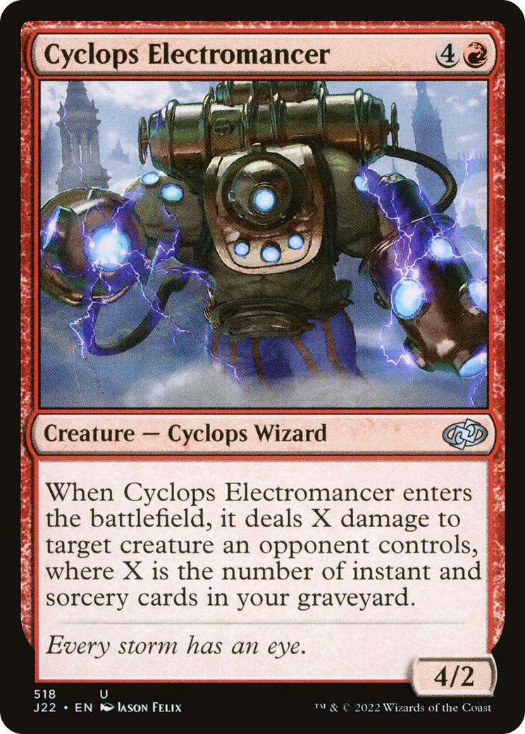 Cyclops Electromancer [Jumpstart 2022] | Gear Gaming Bentonville
