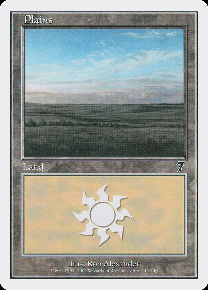 Plains (342) [Seventh Edition] | Gear Gaming Bentonville