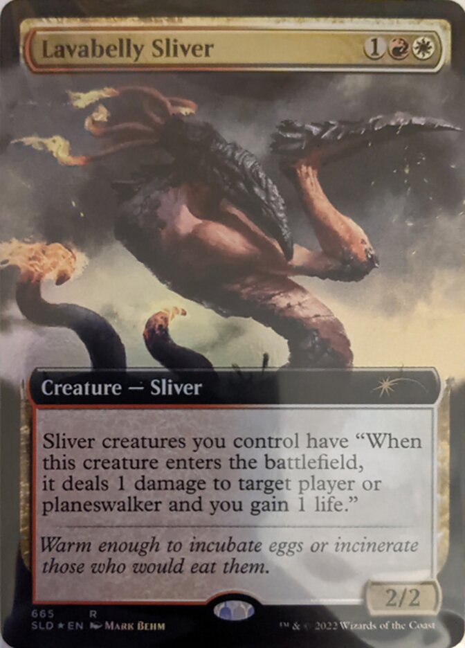 Lavabelly Sliver (Extended Art) [Secret Lair Drop Promos] | Gear Gaming Bentonville