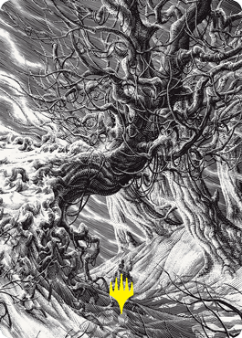 Forest Art Card (Gold-Stamped Signature) [Innistrad: Crimson Vow Art Series] | Gear Gaming Bentonville