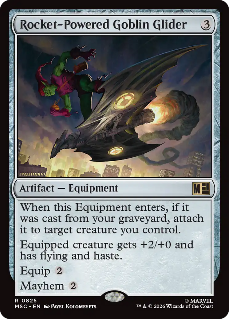 Rocket-Powered Goblin Glider [Marvel Super Heroes Commander] | Gear Gaming Bentonville