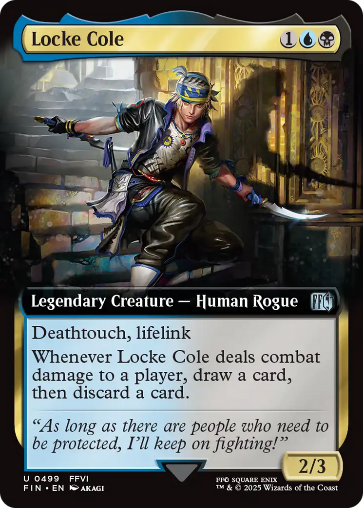 Locke Cole (Extended Art) [FINAL FANTASY] | Gear Gaming Bentonville