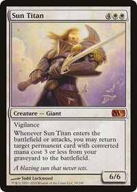 Sun Titan (M11) [Oversize Cards] | Gear Gaming Bentonville