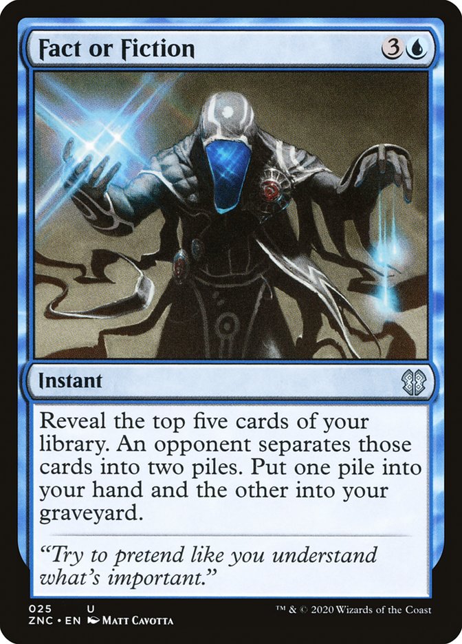 Fact or Fiction [Zendikar Rising Commander] | Gear Gaming Bentonville