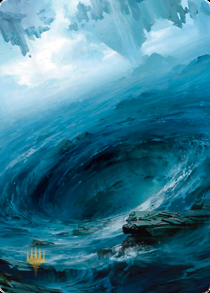 Island 3 Art Card (Gold-Stamped Signature) [Zendikar Rising Art Series] | Gear Gaming Bentonville