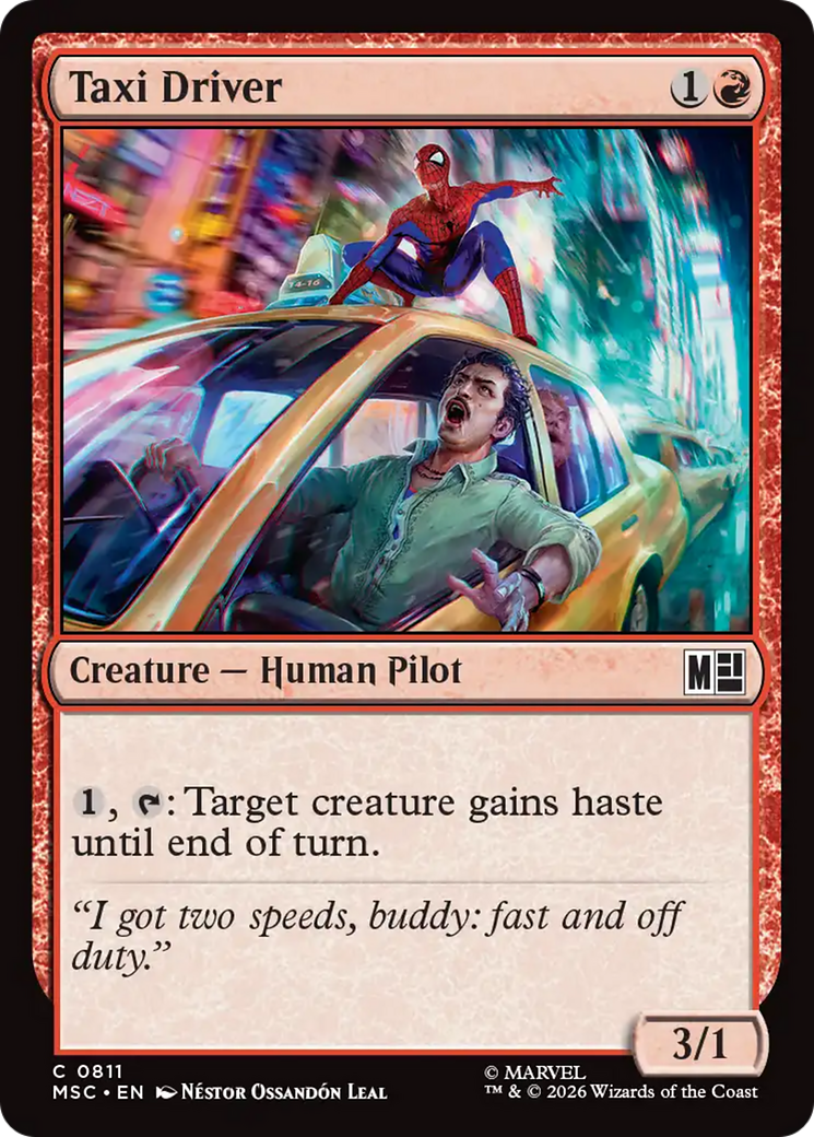 Taxi Driver [Marvel Super Heroes Commander] | Gear Gaming Bentonville