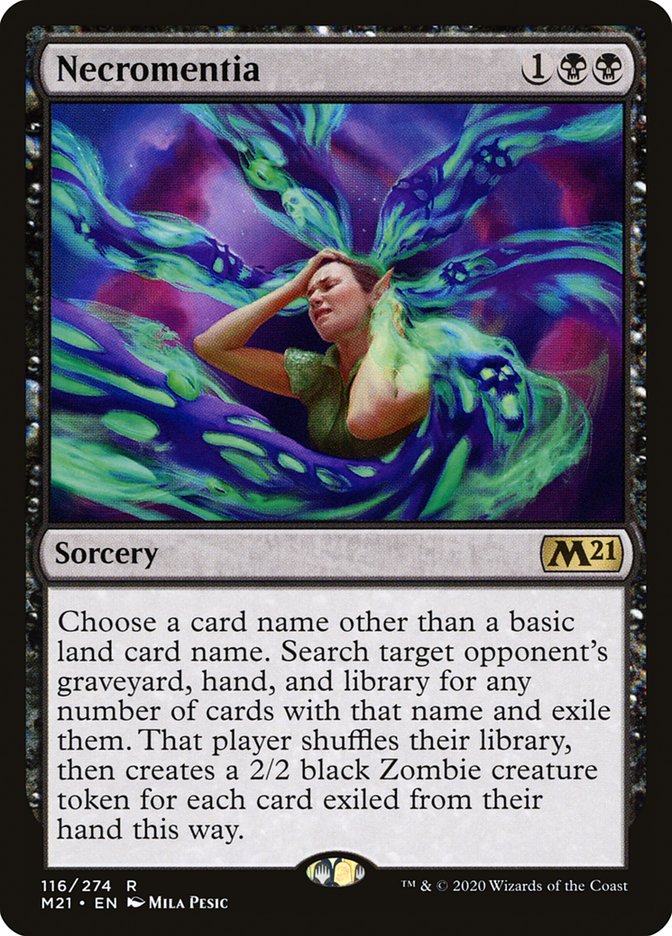 Necromentia [Core Set 2021] | Gear Gaming Bentonville