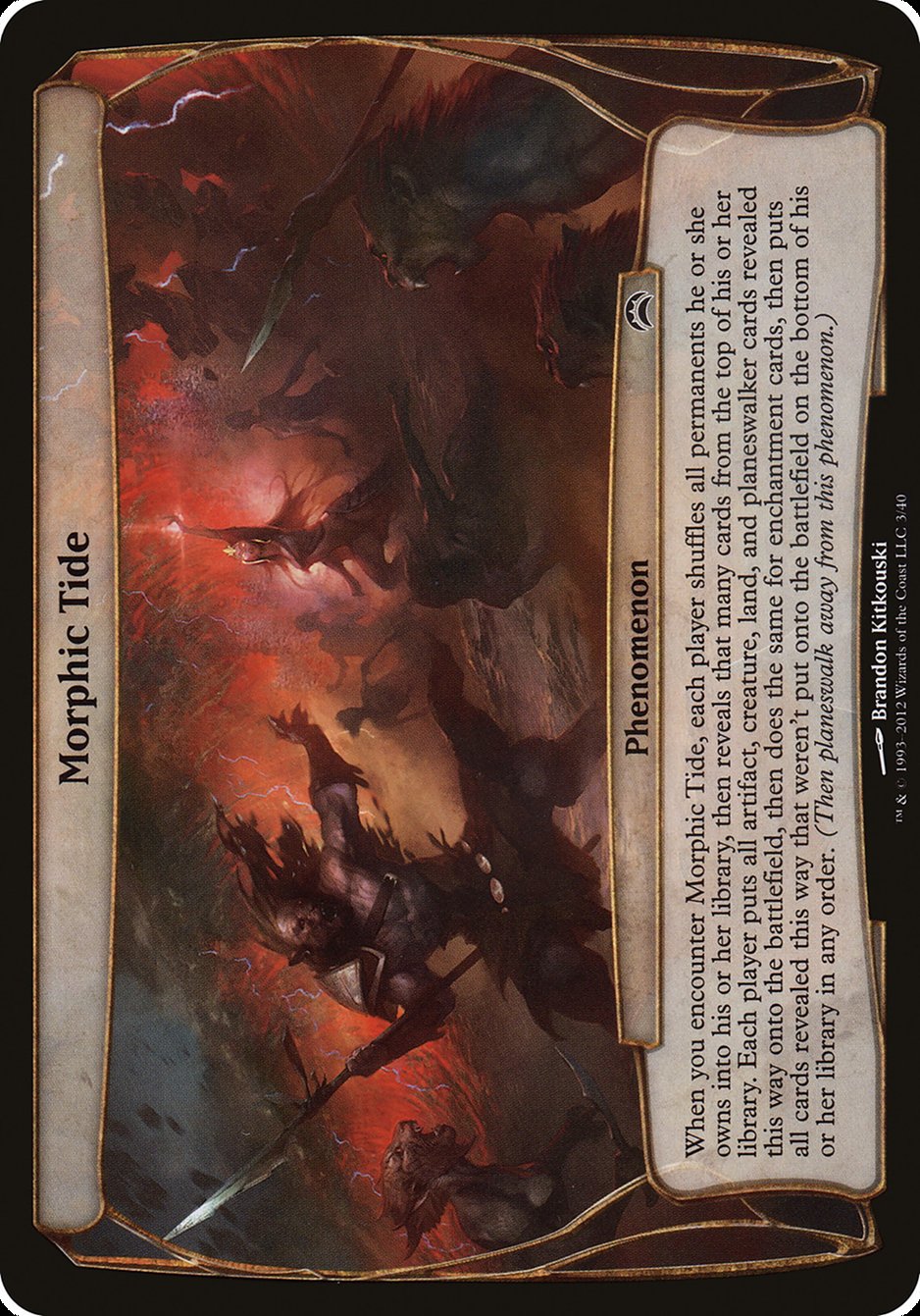 Morphic Tide (Planes) [Planechase 2012 Planes] | Gear Gaming Bentonville