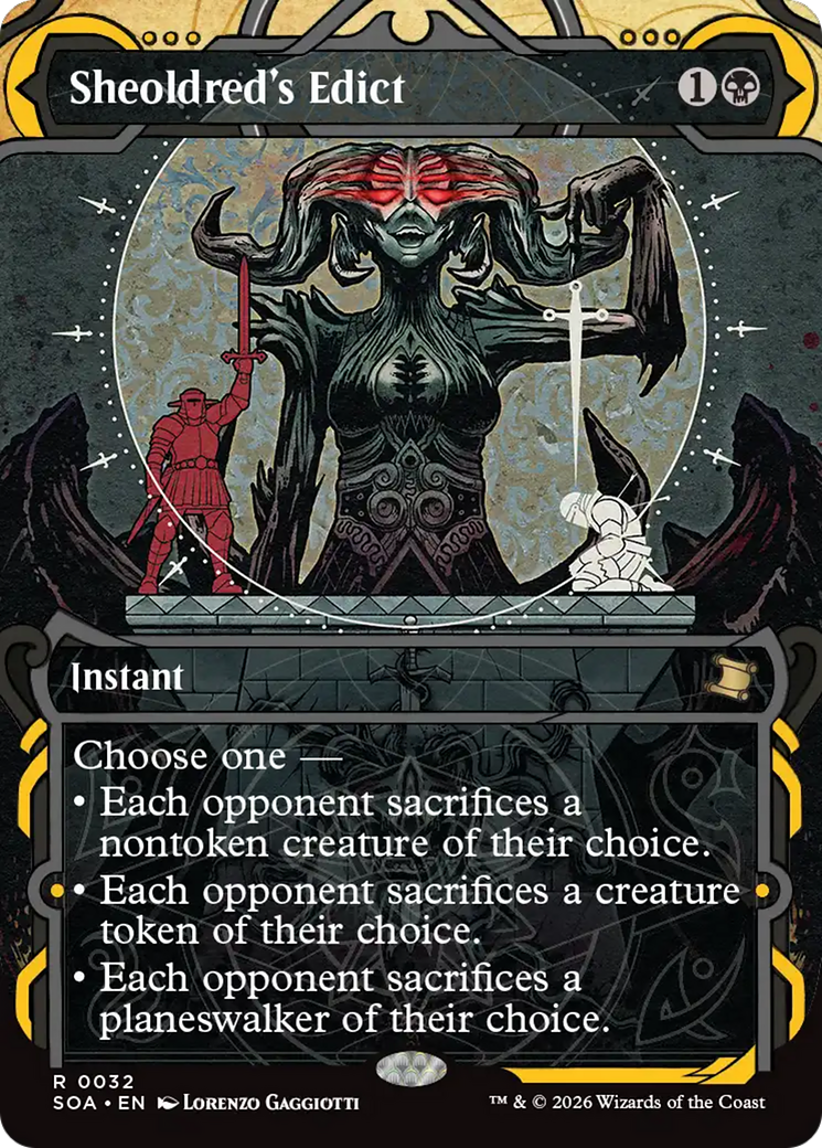 Sheoldred's Edict [Secrets of Strixhaven: Mystical Archive] | Gear Gaming Bentonville