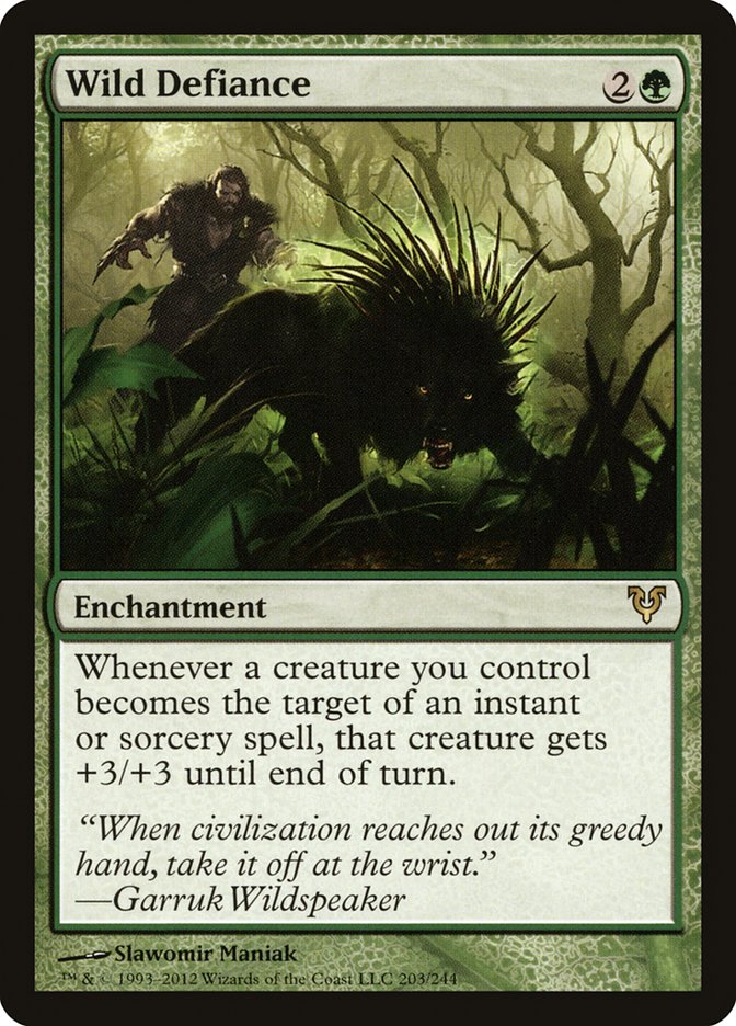 Wild Defiance [Avacyn Restored] | Gear Gaming Bentonville